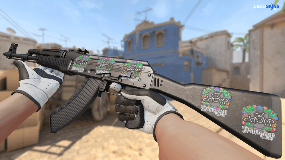 Sticker | chopper (Embroidered) | Budapest 2025 Artwork