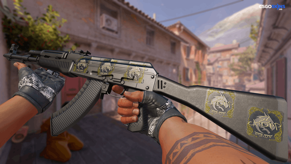 Sticker | chopper (Gold) | Austin 2025 Artwork