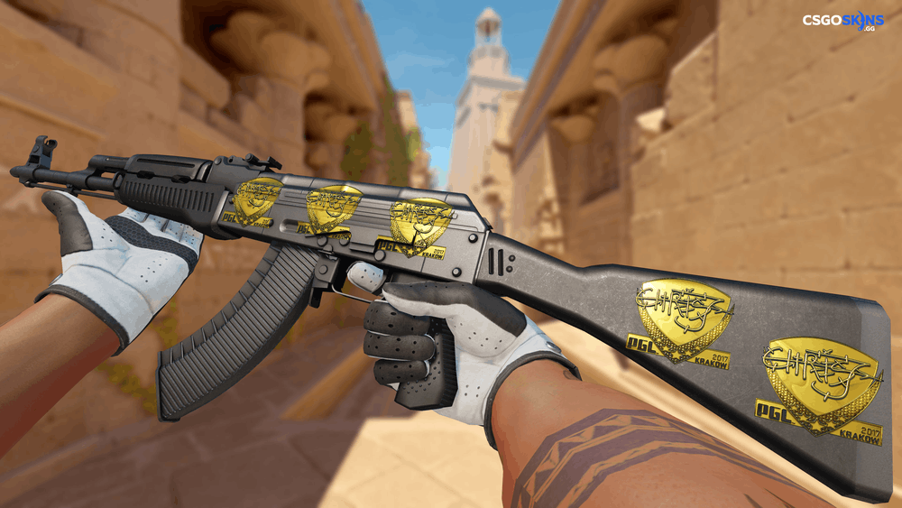 Sticker | chrisJ (Gold) | Krakow 2017 Artwork