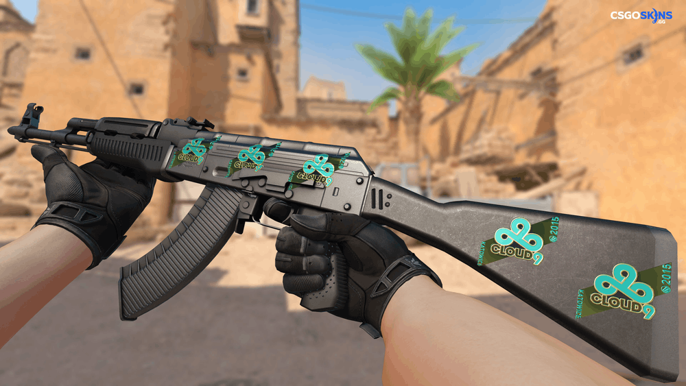 Sticker | Cloud9 G2A (Gold) | Katowice 2015 Artwork