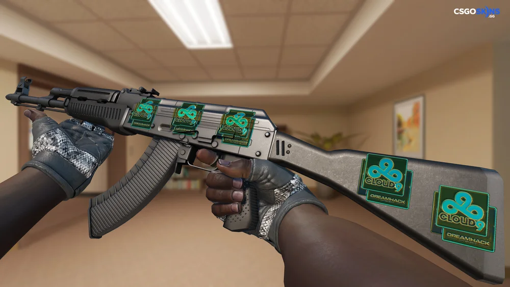 Sticker | Cloud9 (Gold) | DreamHack 2014 Artwork