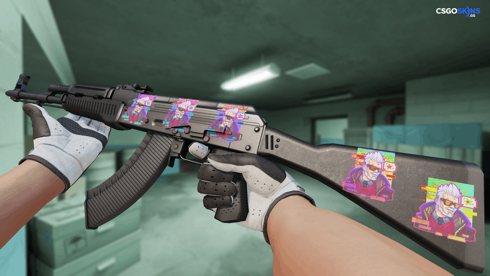 Sticker | Cyber Romanov (Holo) Artwork