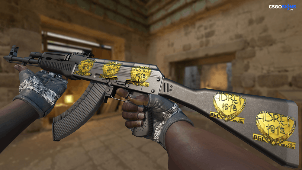 Sticker | AdreN (Gold) | Krakow 2017 Artwork