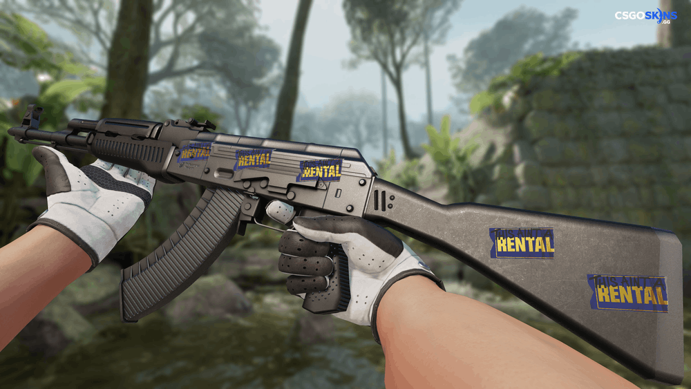 Sticker | Ain't A Rental (Foil) Artwork