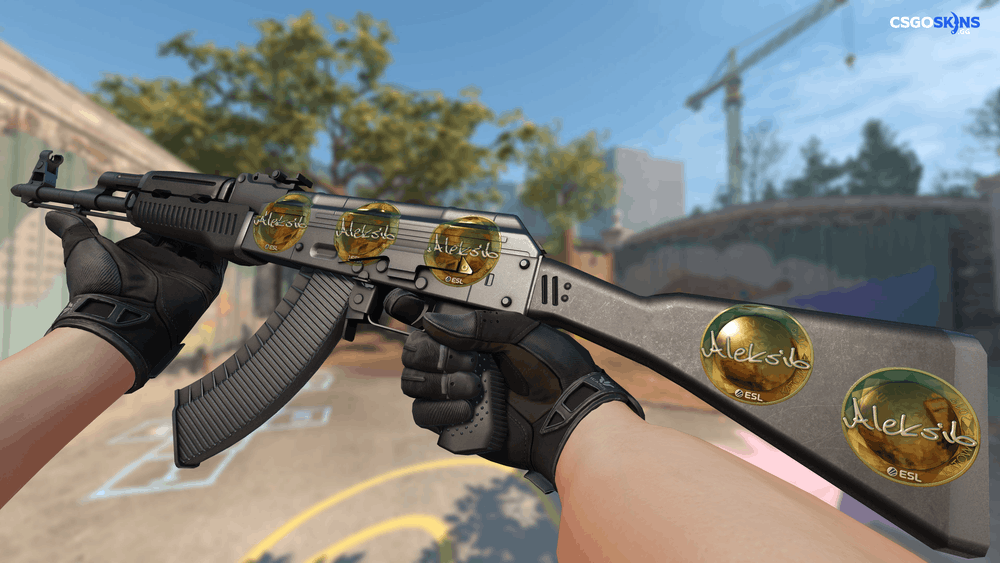 Sticker | Aleksib (Gold) | Katowice 2019 Artwork