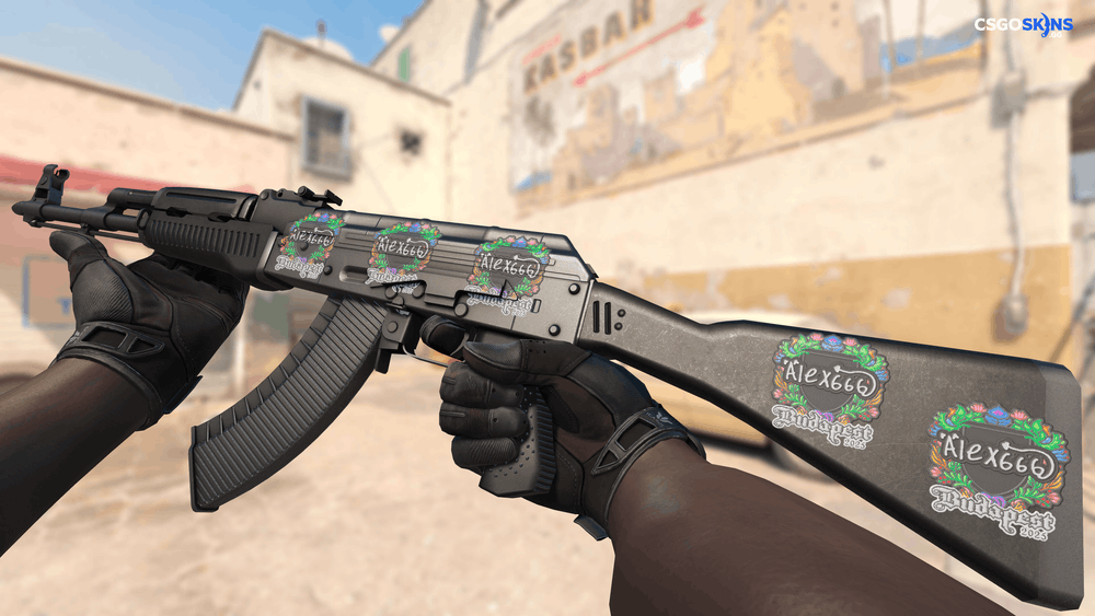 Sticker | alex666 (Embroidered) | Budapest 2025 Artwork