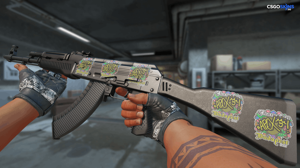 Sticker | apEX (Embroidered, Champion) | Budapest 2025 Artwork