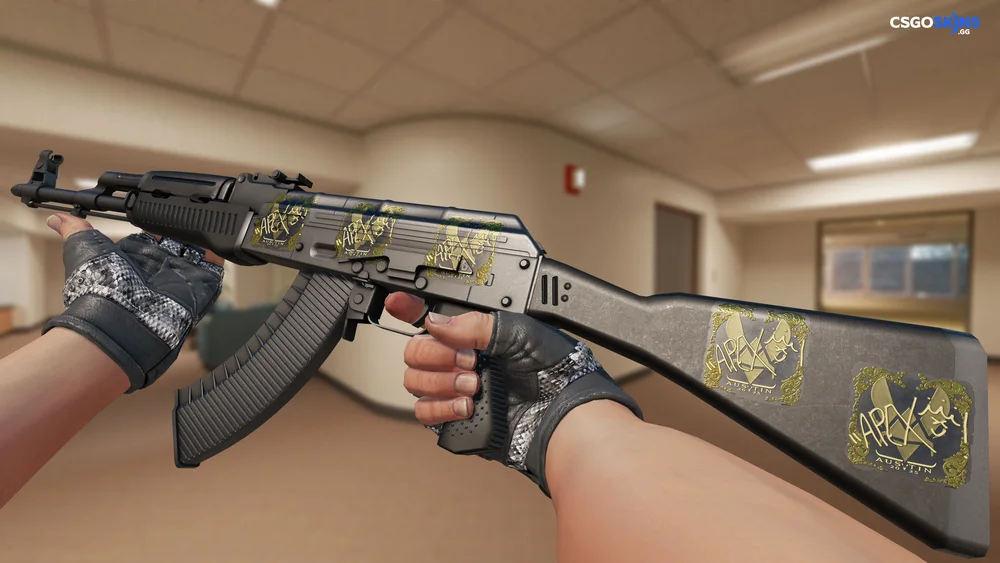 Sticker | apEX (Gold) | Austin 2025 Artwork
