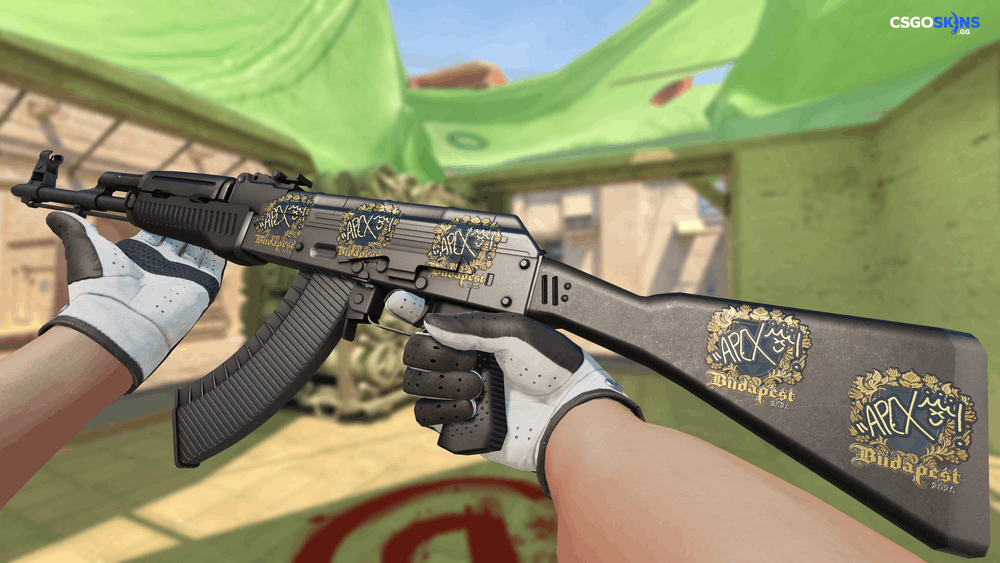 Sticker | apEX (Gold) | Budapest 2025 Artwork