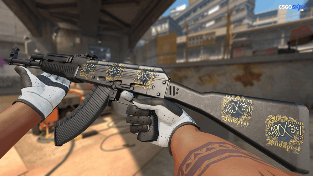 Sticker | apEX (Gold, Champion) | Budapest 2025 Artwork