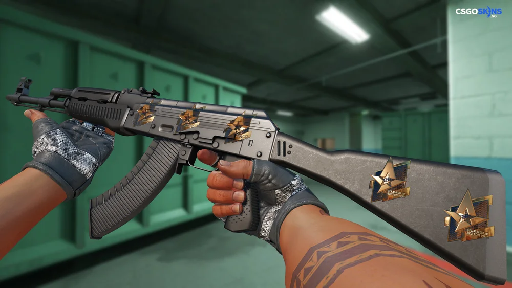 Sticker | Astralis (Gold) | Boston 2018 Artwork