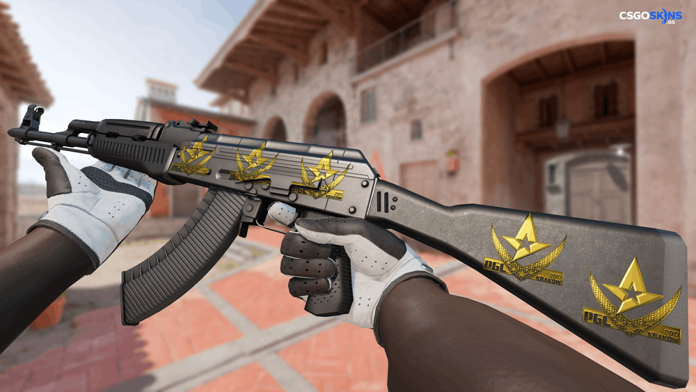 Sticker | Astralis (Gold) | Krakow 2017 Artwork