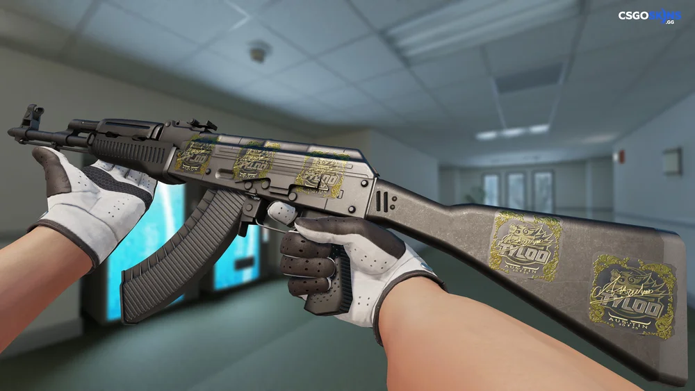 Sticker | Attacker (Gold) | Austin 2025 Artwork