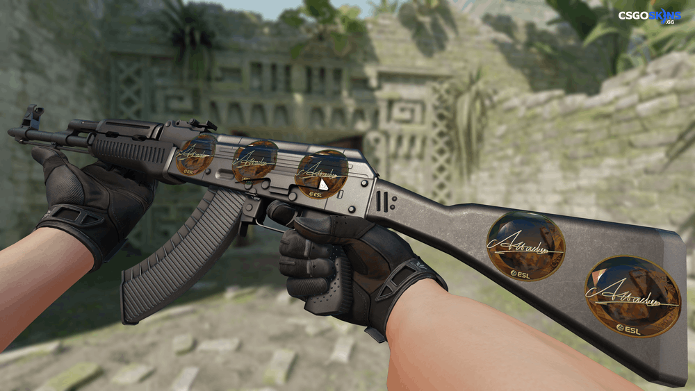 Sticker | Attacker (Gold) | Katowice 2019 Artwork