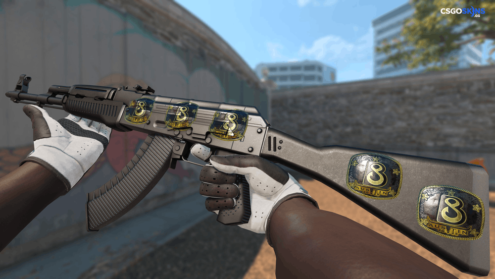 Sticker | B8 (Gold) | Austin 2025 Artwork