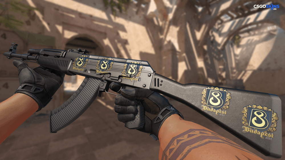 Sticker | B8 (Gold) | Budapest 2025 Artwork