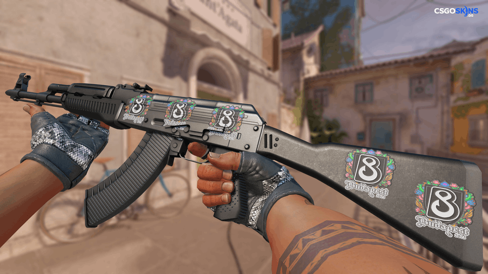 Sticker | B8 (Embroidered) | Budapest 2025 Artwork