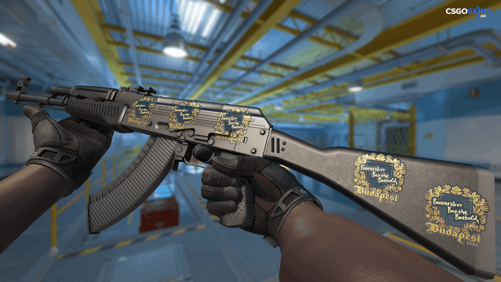 Sticker | Bart4k (Gold) | Budapest 2025 Artwork