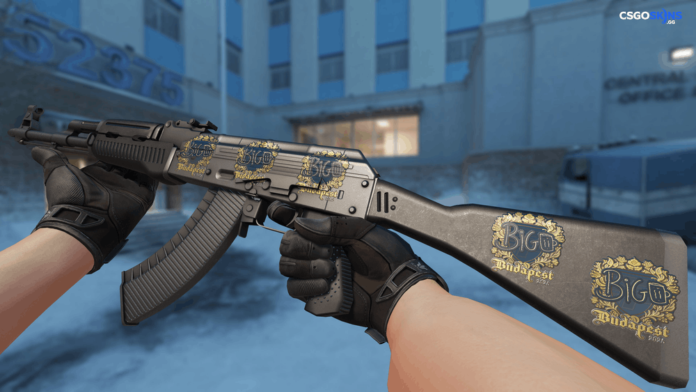 Sticker | biguzera (Gold) | Budapest 2025 Artwork