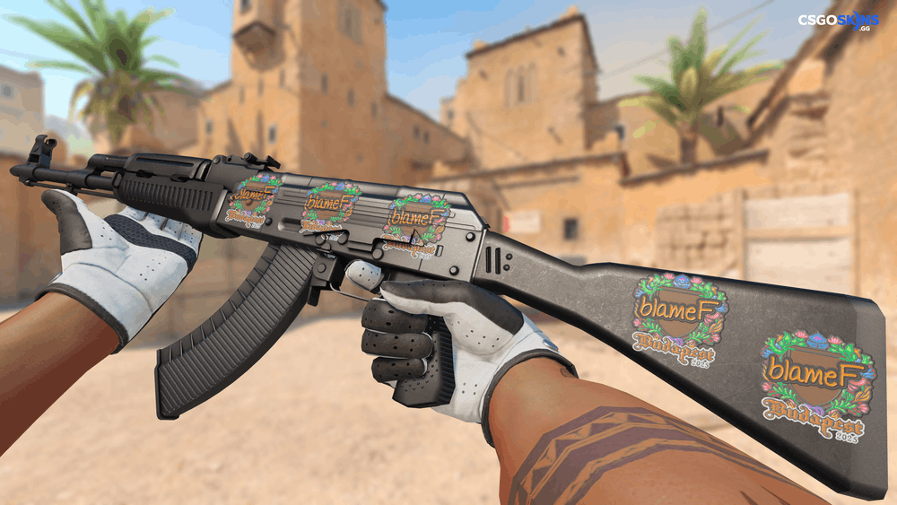 Sticker | blameF (Embroidered) | Budapest 2025 Artwork