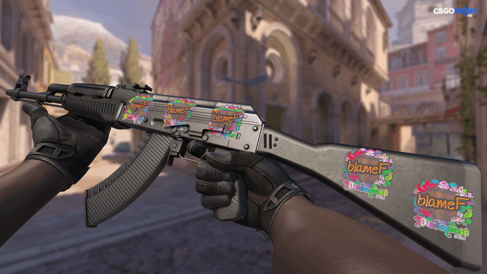 Sticker | blameF (Holo) | Budapest 2025 Artwork