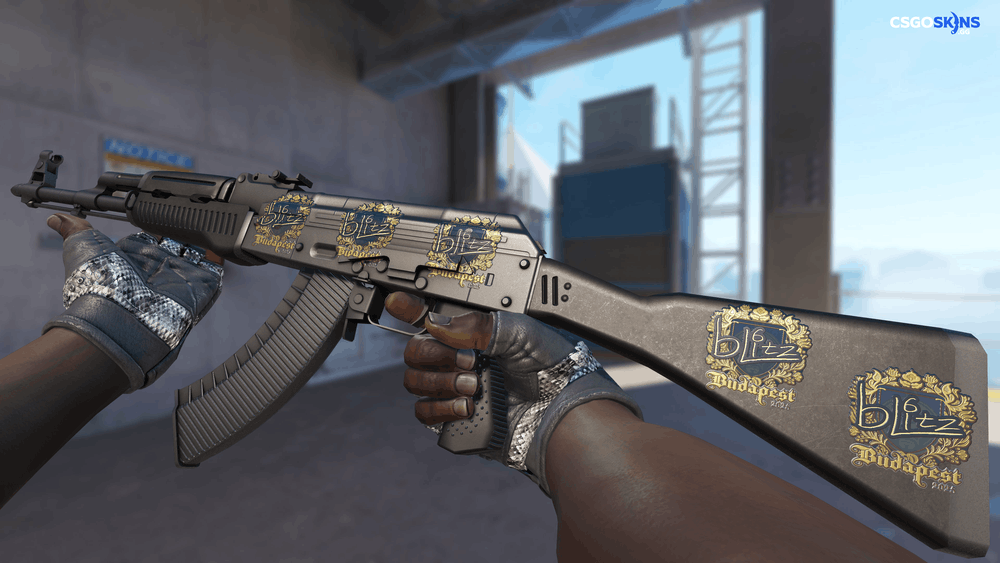 Sticker | bLitz (Gold) | Budapest 2025 Artwork