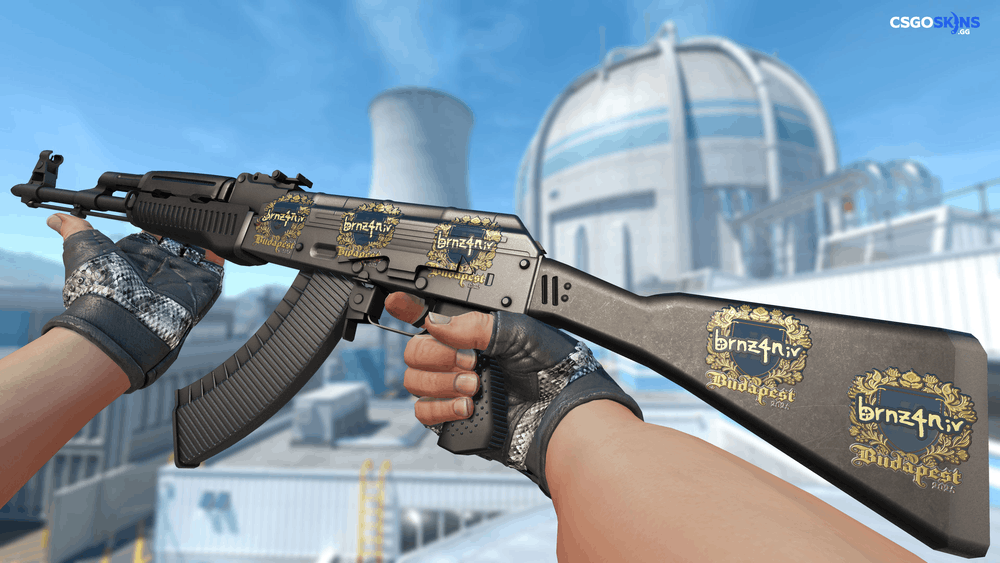 Sticker | brnz4n (Gold) | Budapest 2025 Artwork