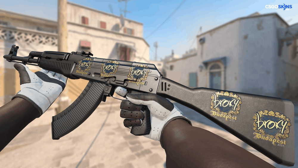 Sticker | broky (Gold) | Budapest 2025 Artwork