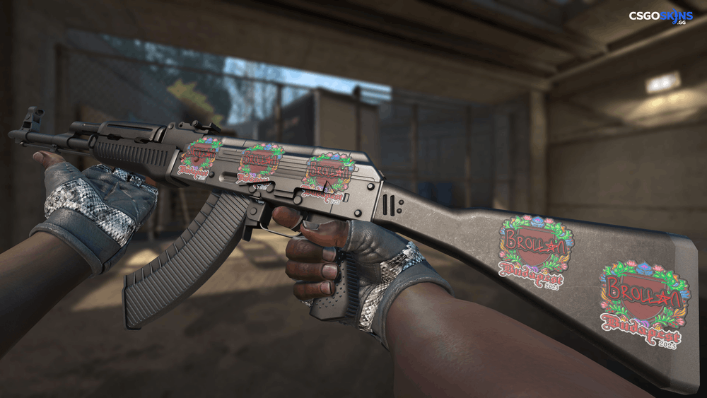 Sticker | Brollan (Embroidered) | Budapest 2025 Artwork