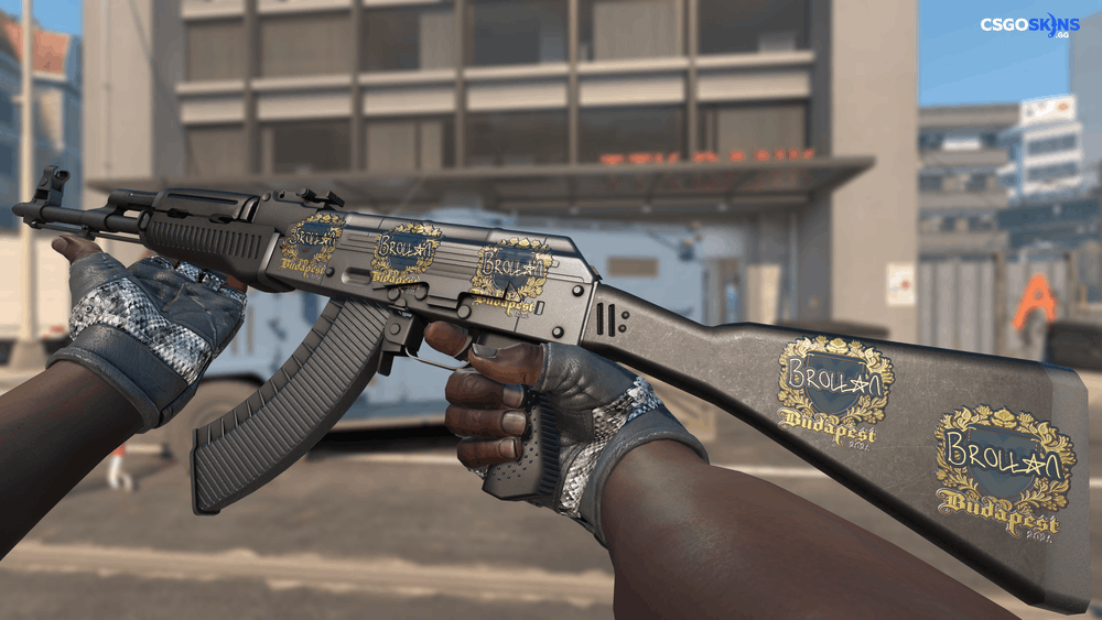 Sticker | Brollan (Gold) | Budapest 2025 Artwork