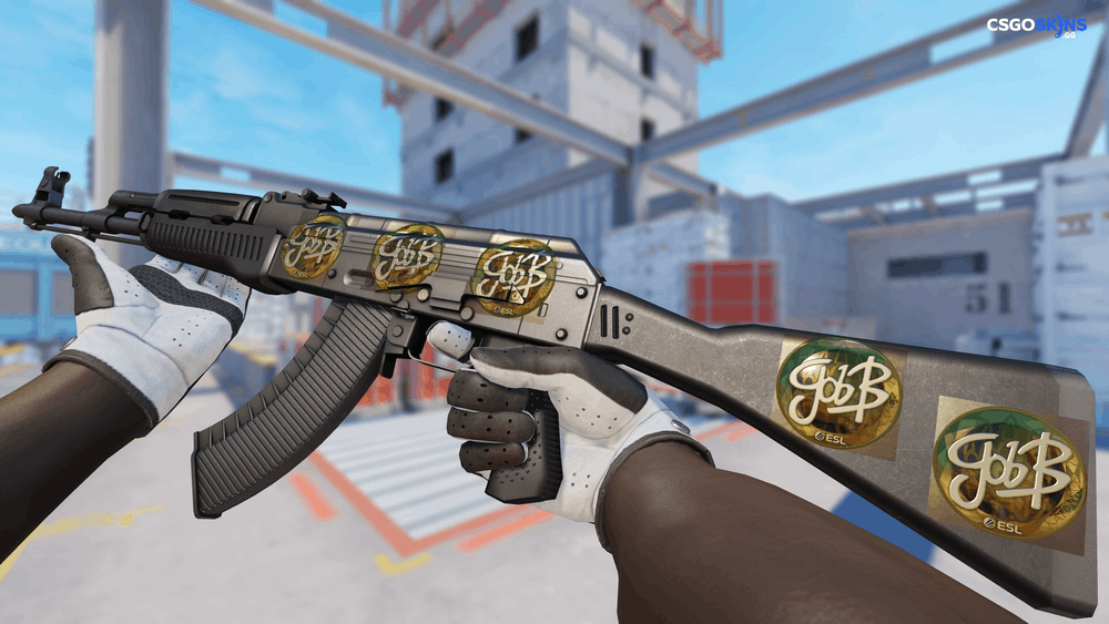 Sticker | gob b (Gold) | Katowice 2019 Artwork