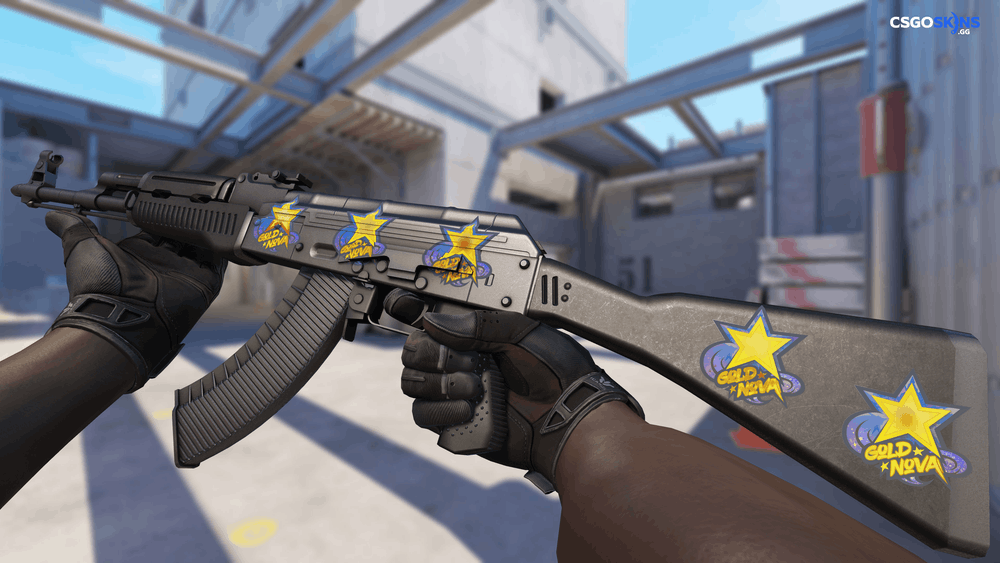 Sticker | Gold Nova (Holo) Artwork