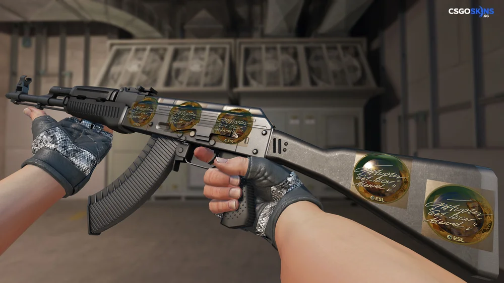 Sticker | GeT_RiGhT (Gold) | Katowice 2019 Artwork
