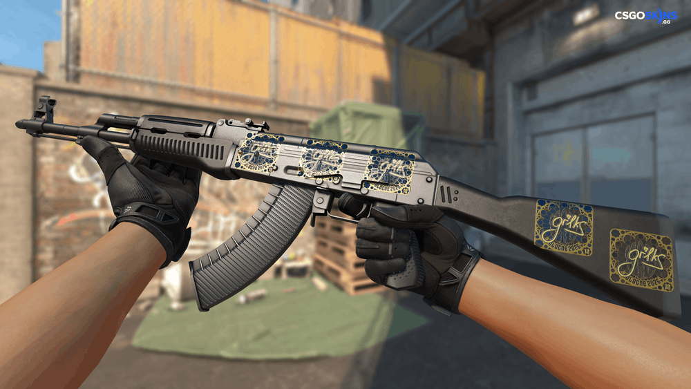 Sticker | gr1ks (Gold, Ranked) | Cologne 2026 Artwork