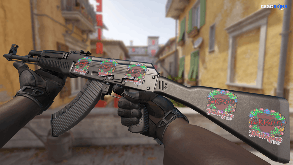 Sticker | Graviti (Embroidered) | Budapest 2025 Artwork