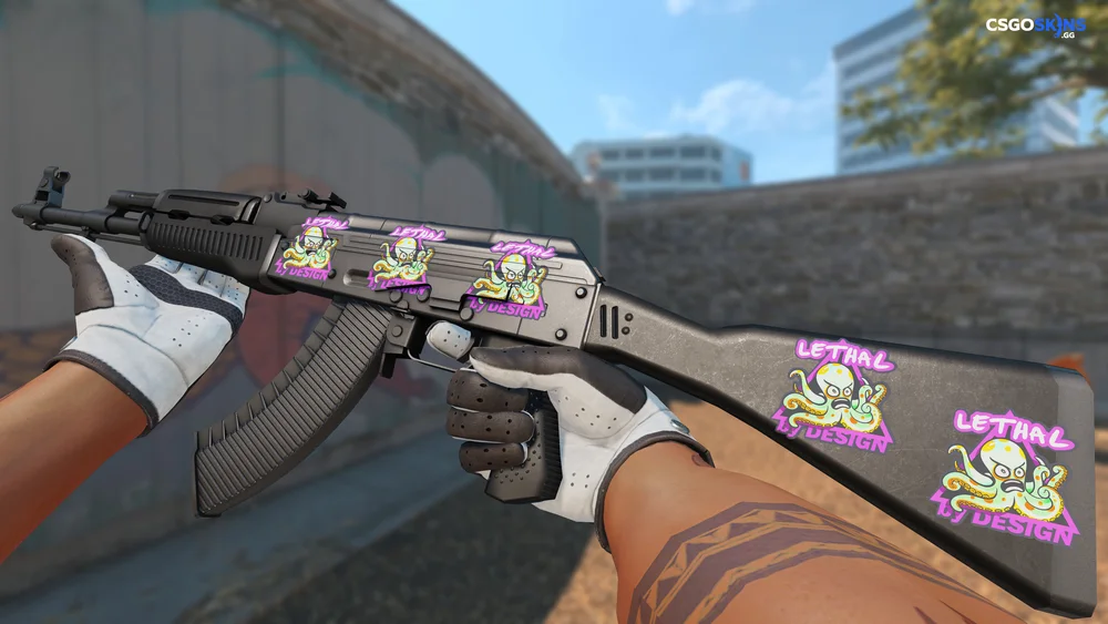 Sticker | Green Lethal Artwork