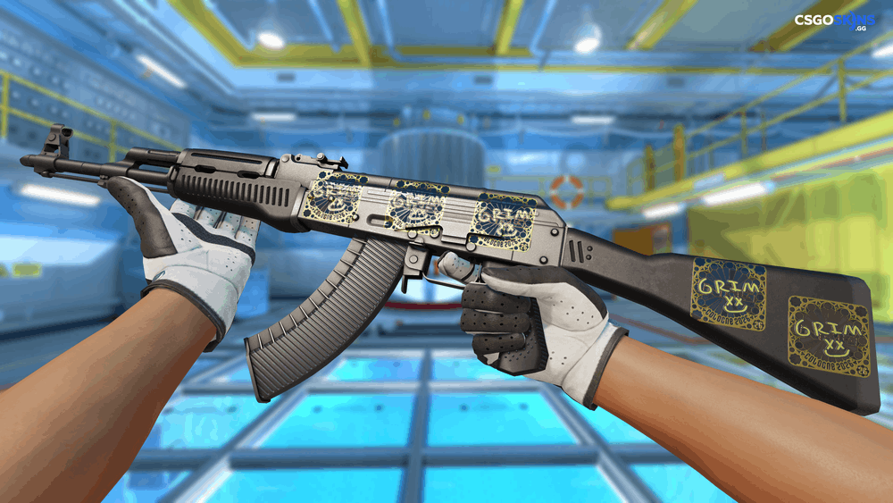 Sticker | Grim (Gold, Ranked) | Cologne 2026 Artwork