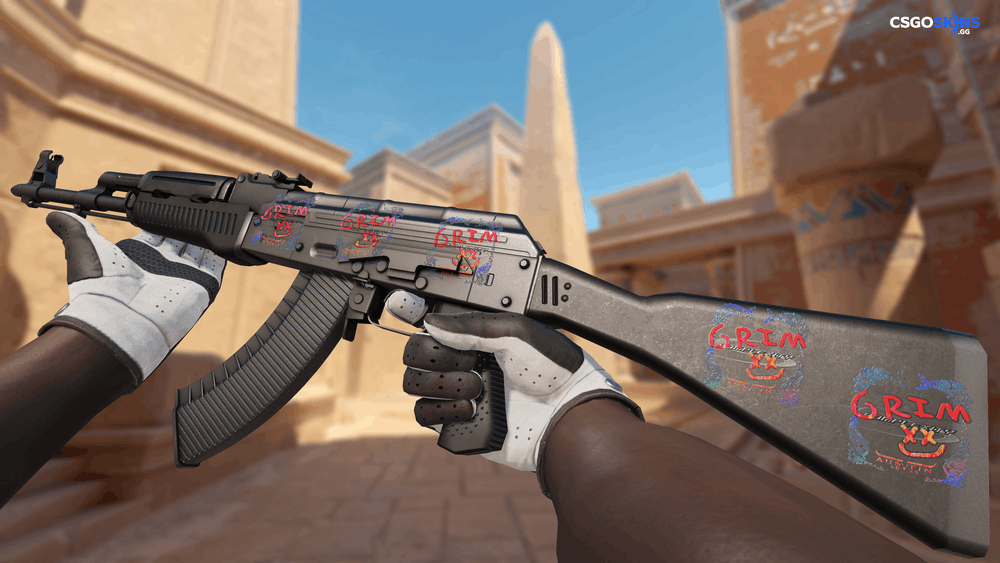 Sticker | Grim (Holo) | Austin 2025 Artwork