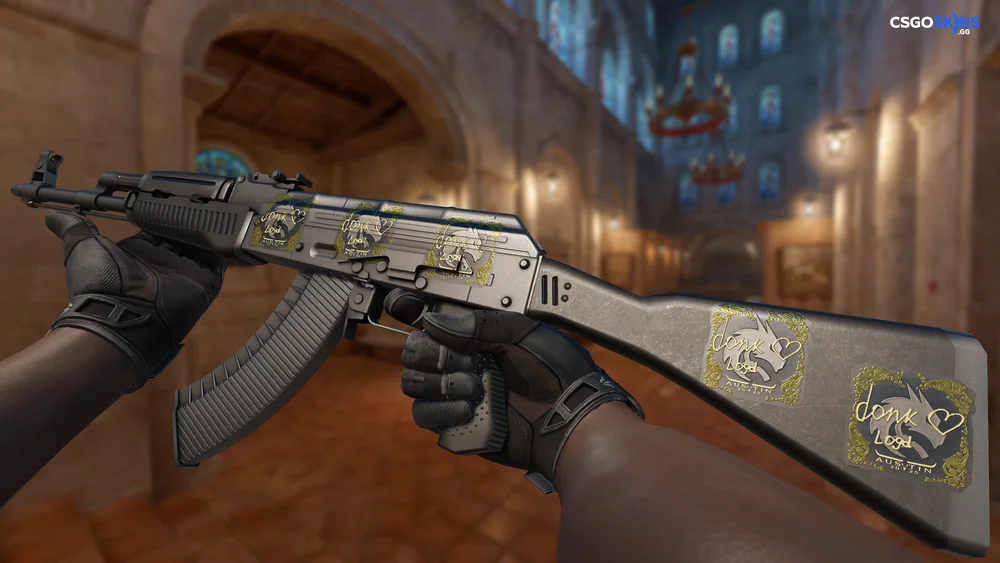 Sticker | donk (Gold) | Austin 2025 Artwork