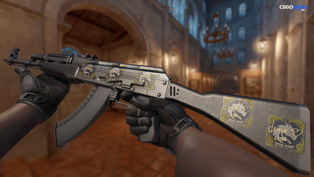 Sticker | donk (Gold) | Austin 2025 Artwork