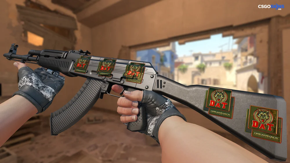 Sticker | dAT team (Gold) | DreamHack 2014 Artwork