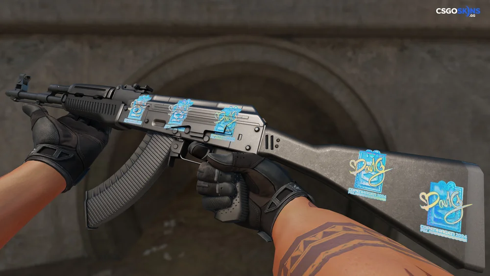 Sticker | dav1g (Holo) | Copenhagen 2024 Artwork
