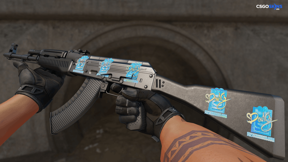 Sticker | dav1g (Holo) | Copenhagen 2024 Artwork