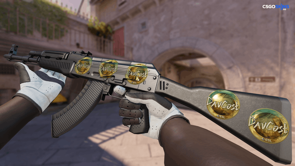 Sticker | DavCost (Gold) | Katowice 2019 Artwork