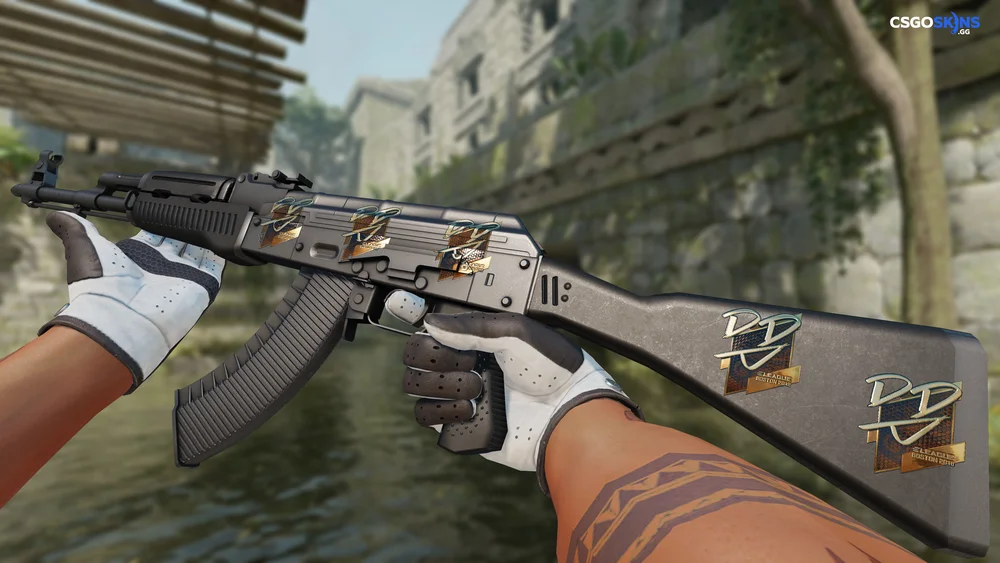 Sticker | DD (Gold) | Boston 2018 Artwork