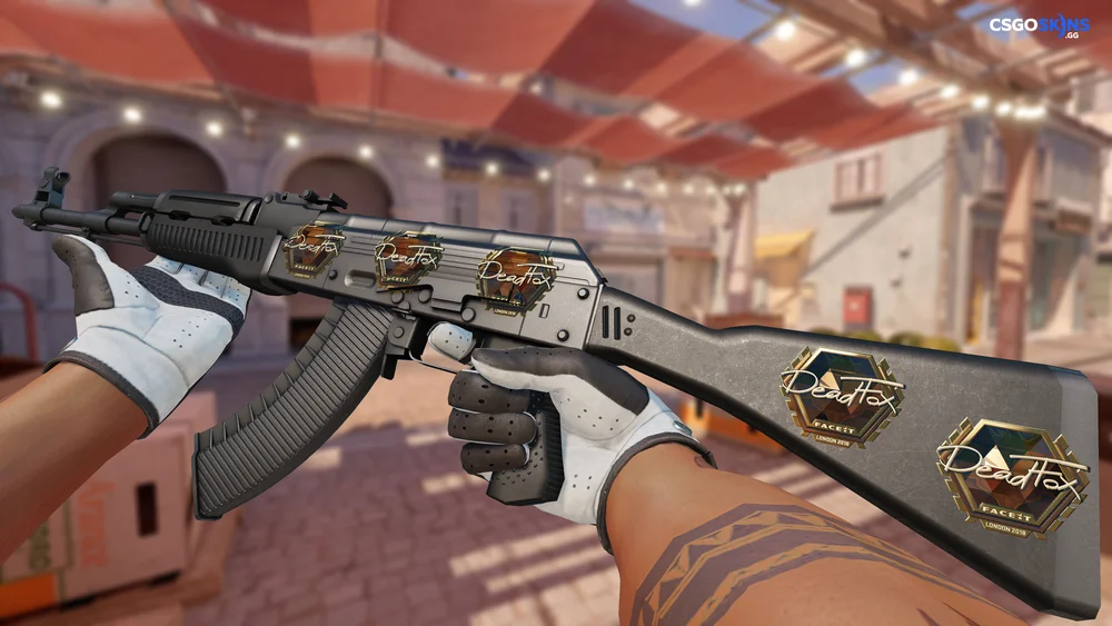 Sticker | DeadFox (Gold) | London 2018 Artwork