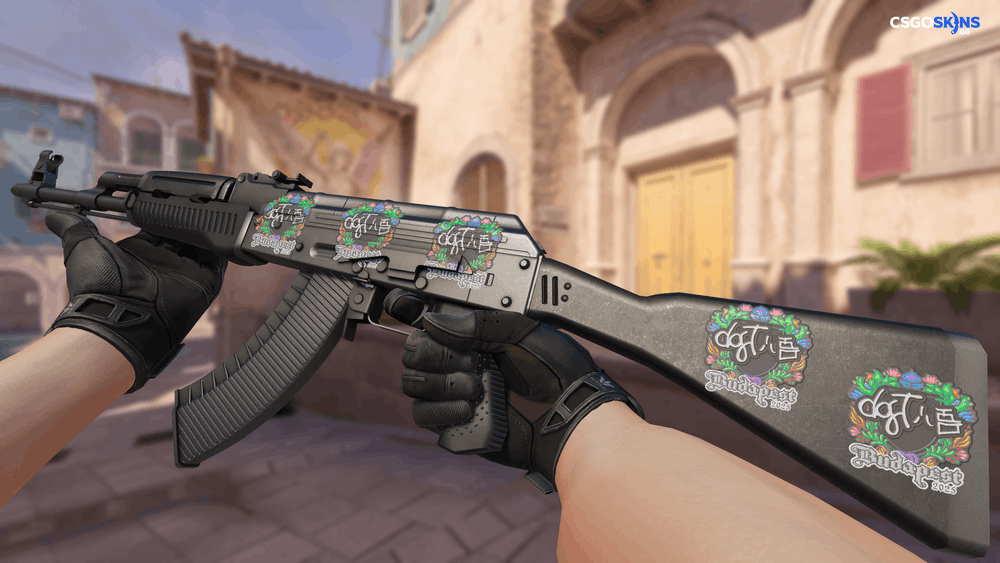 Sticker | dgt (Embroidered) | Budapest 2025 Artwork