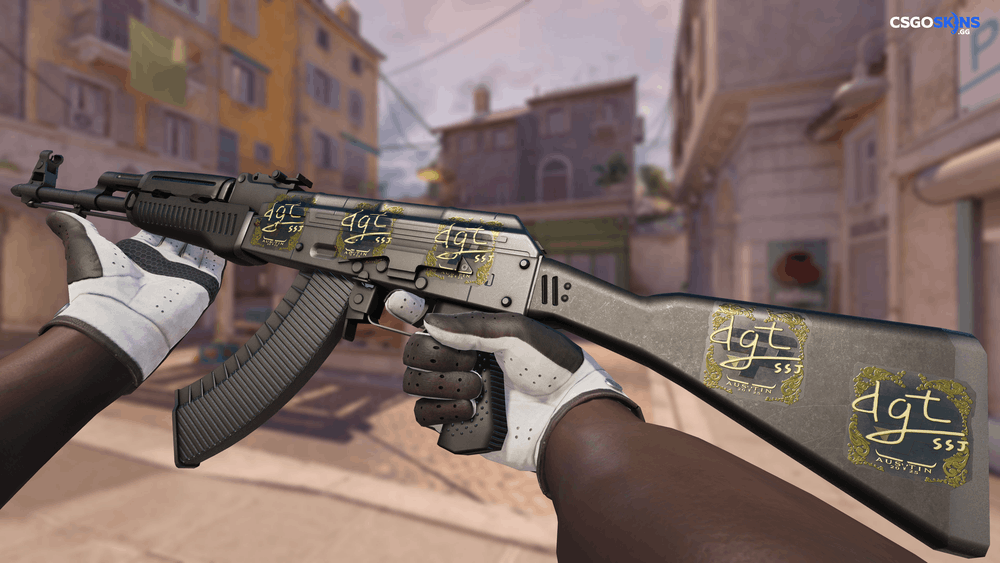 Sticker | dgt (Gold) | Austin 2025 Artwork