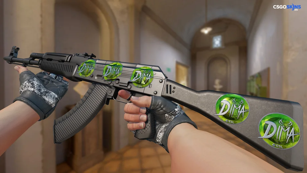 Sticker | Dima (Foil) | Katowice 2019 Artwork