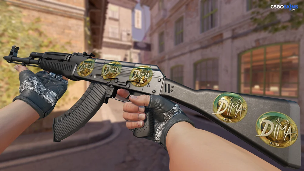 Sticker | Dima (Gold) | Katowice 2019 Artwork